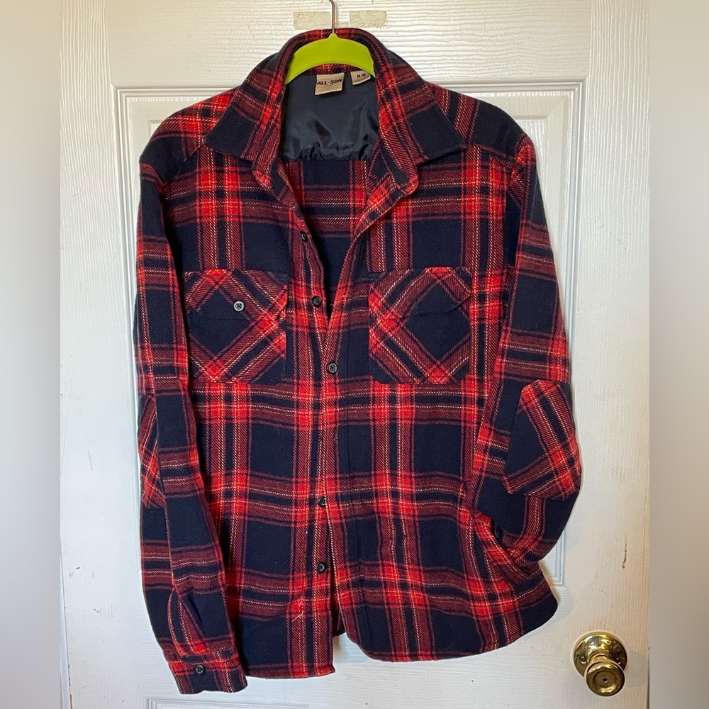 Wool blend shacket - All-Sons brand - size M